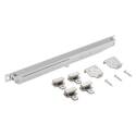Satin Nickel Soft Close Barn Door Hardware
