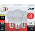 60-Watt Equivalent A15 E26-Medium Warm White Non-Dimmable LED Light Bulb, 3-Pack