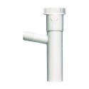 Dishwasher Tailpiece, 1-1/2-Inch Slip Joint, White