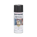 11-Ounce Metallic Black Night Stops Rust Spray Paint