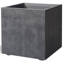 31-Inch Anthracite Millennium Cube Planter