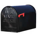 24.82-Inch Jumbo Black Rural Mailbox