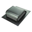 Black Steel 50-Sq. In. Net Free Ventilating Area LomanCool Static Vent  