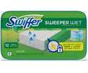 Swiffer Sweeper Wet Mopping Pad Refills In Open Window Fresh Scent, 12 Count