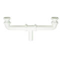 Center Outlet, 1-1/2-Inch Slip Joint, White