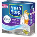 Fresh Step Premium Multi-Cat Scoopable Scented Clumping Cat Litter, 25-Pound