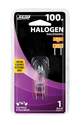 100-Watt T4 Clear 2-Pin Halogen Light Bulb