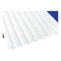 8-Foot X 26-Inch X 0.032-Inch Opal White Polycarbonate Corrugated Panel