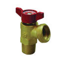 Boiler Drain Valve, 3/4 In Connection, Mpt X Fip, 125 PSI Pressure, Chrome