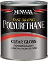 1/2-Pint Clear Gloss Finish Fast-Drying Polyurathane