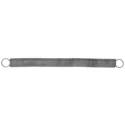 Extension Spring, 8-3/8 In L, 5/8 In Dia, Steel, Zinc