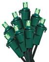 120-Volt, 4.8-Watt, 70-Lamp, 18.58-Foot, Green Christmas LED Light Set