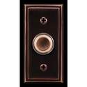 Oil Rubbed Bronze Finish Wired Push Button Doorbell