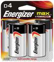 D Non Rechargeable Alkaline Battery 4-Pack