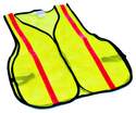 One-Size, Lime Yellow, Polyester,  High Visibility Safety Vest