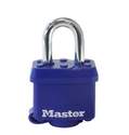 1-9/16-Inch Blue Covered Laminated Steel Padlock