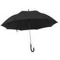 27-Inch Black Deluxe Nylon Umbrella