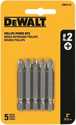 No. 2 Phillips Power Bits 2-Inch 5-Pack