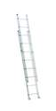 16-Foot Type III Aluminum Extension Ladder, 200 Lb Rated