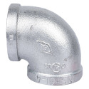 1-1/2 in. FIP x 1-1/2 in. FIP Galvanized Elbow Fitting, 90° - 1-Pack