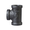 3/4-Inch Malleable Iron Black Pipe Tee Fitting, 1-Pack