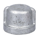 Malleable Steel FIP Galvanized Cap, 1-1/2"