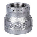 1-Inch X 3/4-Inch Malleable Steel FIP Galvanized Pipe Reducing Coupling