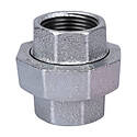 1-Inch Malleable Iron Galvanized Pipe Union