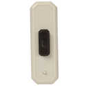 3-1/4-Inch White Cordless Pushbutton