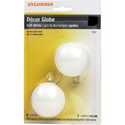 40-Watt Soft White G16.5 Incandescent Light Bulbs, 2-Pack