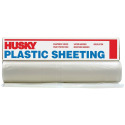 50x20-Foot Husky Clear Plastic Sheeting