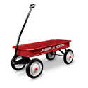 Classic Red Steel Toy Wagon