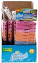12-Pack Clean Touch Plastic Laundry Clothespins, Assorted Colors