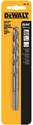DeWALT Dw1125 Jobber Bit Drill Bit, Parabolic Flute, 3-3/4 In L Flute, Round Shank, 1-3/8 In L Shank