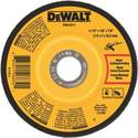 DeWALT Dwa4511 Depressed Center, High Performance, Type 27 Grinding Wheel, 7/8 In Arbor, 24-Grit, Aluminum Oxide