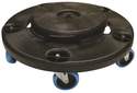 18.2-Inch Round Twist On/Off Container Dolly