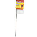 2-1/2 x 3-1/2-Inch Orange PVC Stake Flag, 10-Pack