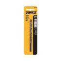 DeWALT Dw1120 Jobber Bit Drill Bit, Parabolic Flute, 3-3/16 In L Flute, Round Shank, 1-5/16 In L Shank