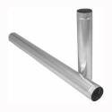 7-Inch X 24-Inch 30-Gauge Galvanized Pipe