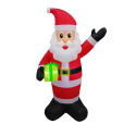 Santa With Gift Box, Christmas-Inflatable