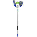 Large Angle Broom With Dust Pan - 13 in. Sweep Face