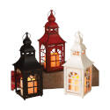 11.8-Inch Metal Holiday Lantern, Assorted Color, Each