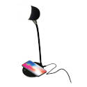 3-In-1 Speaker With Wireless Phone Charger And LED Lamp