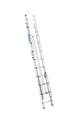 24-Foot Type III Aluminum Extension Ladder, 200 Lb Rated