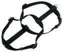 1 x 28-36-Inch Black Adjustable Nylon Dog Harness