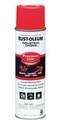 17-Ounce Industrial Choice Fluorescent Red Orange Precision Line Marking Spray Paint