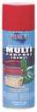 Interior/Exterior Multi-Purpose Enamel Spray Paint Bright Red Gloss Finish 12-Ounce Can