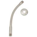 Brushed Nickel Stainless Steel Shower Arm And Flange