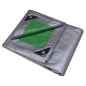 16-Foot X 20-Foot Green/Silver Heavy Duty Tarp