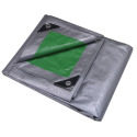 16-Foot X 20-Foot Green/Silver Heavy Duty Tarp